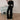 Boxy Cropped Blazer and Color Block Pants Two-Piece Set - nightcity clothing