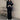 Boxy Cropped Blazer and Color Block Pants Two-Piece Set - nightcity clothing