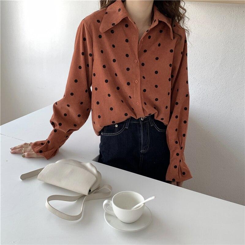 Colored Polka Dot Shirt - nightcity clothing