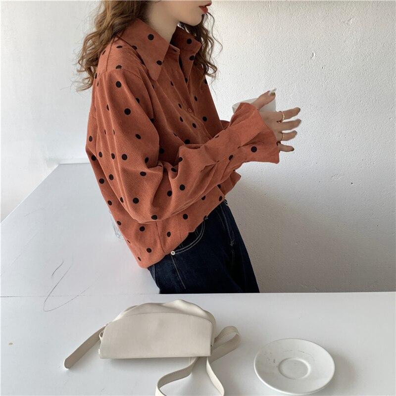 Colored Polka Dot Shirt - nightcity clothing