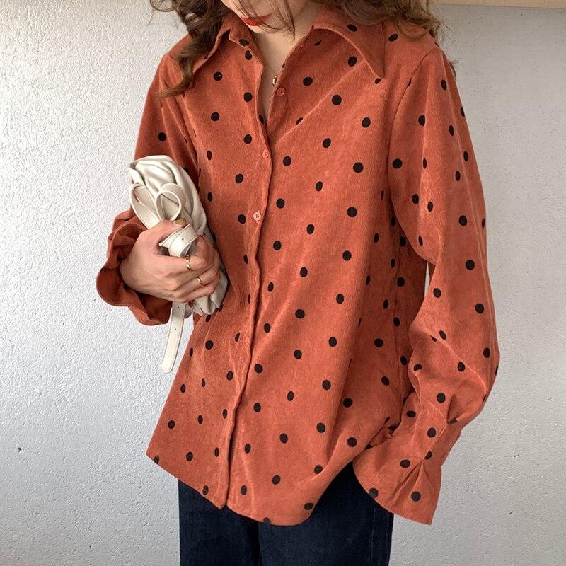 Colored Polka Dot Shirt - nightcity clothing