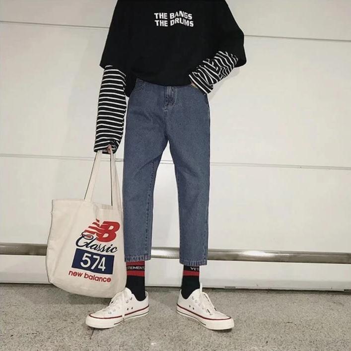 Cropped Slim Jeans - nightcity clothing