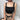 Cropped Tank Top with Buckled Strap - nightcity clothing