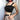 Cropped Tank Top with Buckled Strap - nightcity clothing