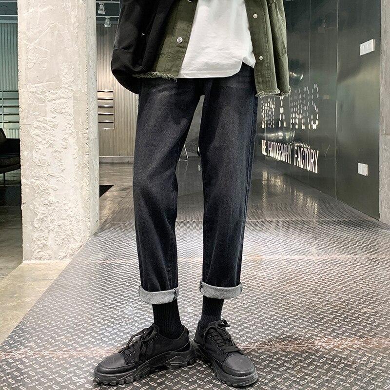 Dark Stone Washed Slim Fit Jeans - nightcity clothing