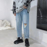 Distressed Slim Jeans I - nightcity clothing