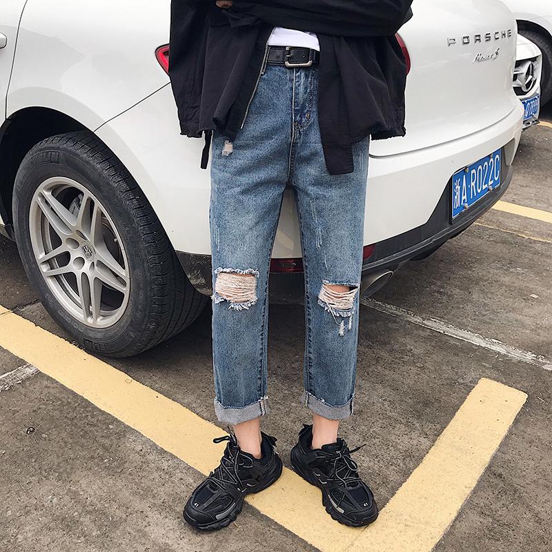 Distressed Slim Jeans II - nightcity clothing