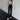 Extra-Slim Wide Leg Pants with Criss-Cross Straps - nightcity clothing