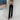 Extra-Slim Wide Leg Pants with Criss-Cross Straps - nightcity clothing