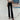 Extra-Slim Wide Leg Pants with Criss-Cross Straps - nightcity clothing