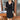Floral Long Sleeve V-Neck Textured Dress - nightcity clothing