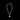 Heart Pendant Asymmetric Chain Necklace - nightcity clothing