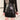 Mini Crocodile Embossed Faux Leather Skirt - nightcity clothing
