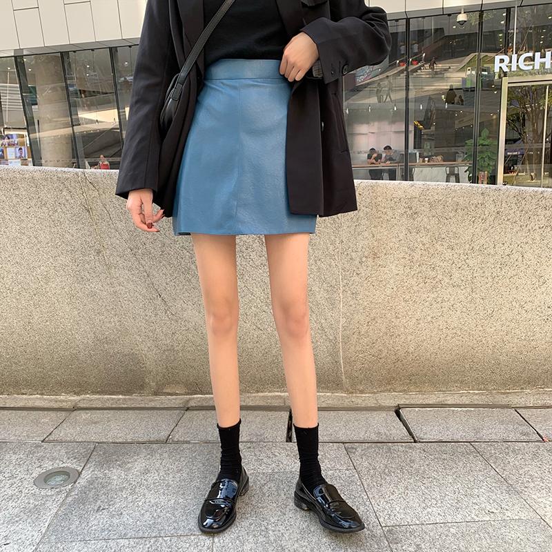 Mini Faux Leather Skirt