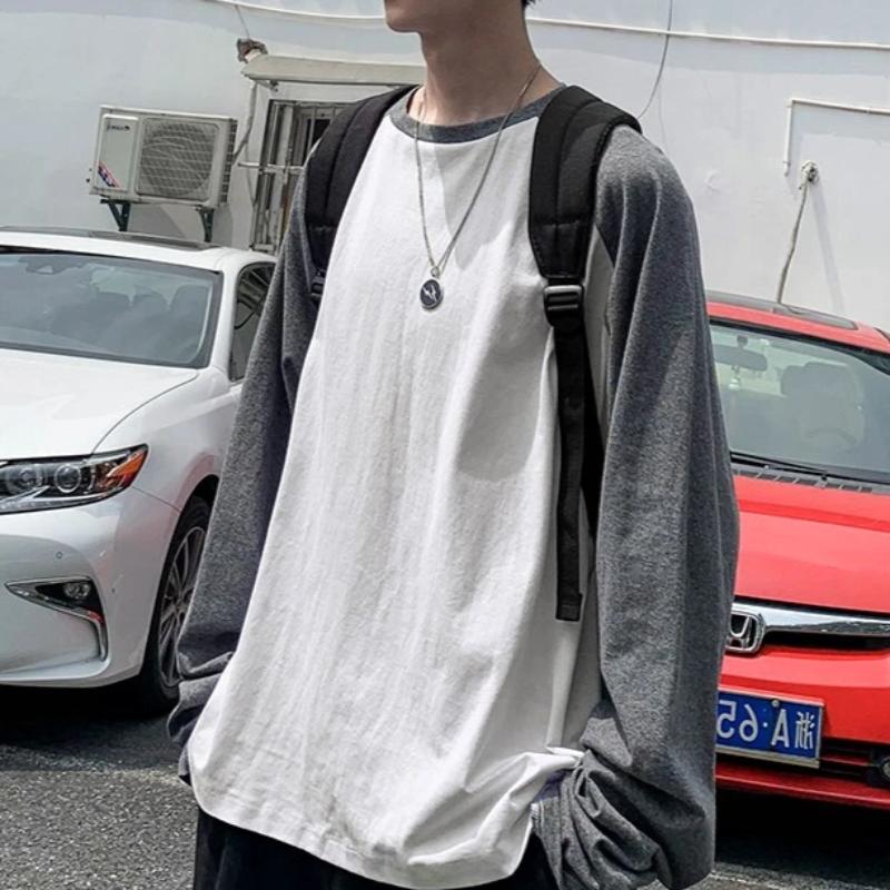 Oversized Baseball Long Sleeve Tee - nightcity clothing
