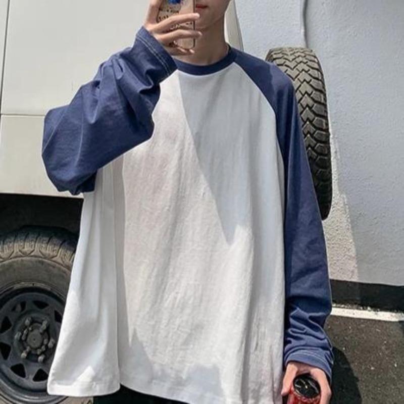 Oversized Baseball Long Sleeve Tee - nightcity clothing