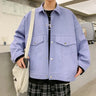Oversized Pocketed Worker Jacket - nightcity clothing