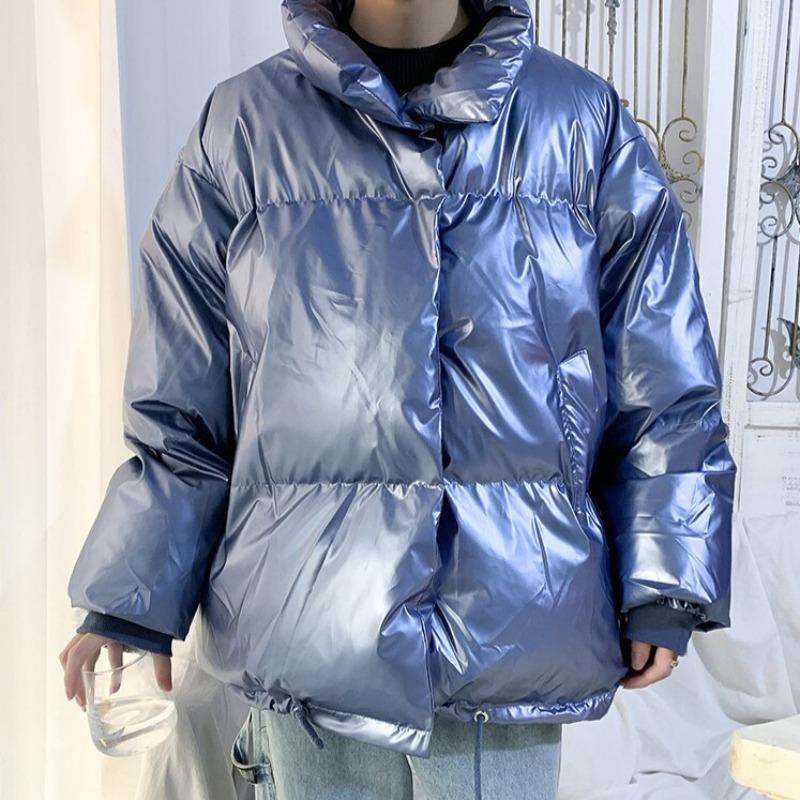 Oversized Reflective Puffer Jacket - nightcity clothing