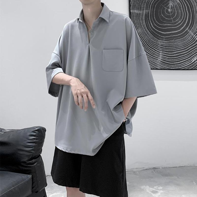 Oversized Short Sleeve Pullover Shirt - nightcity clothing