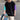 Oversized Tee with Color Block Sleeves - nightcity clothing