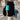 Oversized Tee with Color Block Sleeves - nightcity clothing