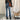 Petite Skinny Jeans with Flared Ankles - nightcity clothing