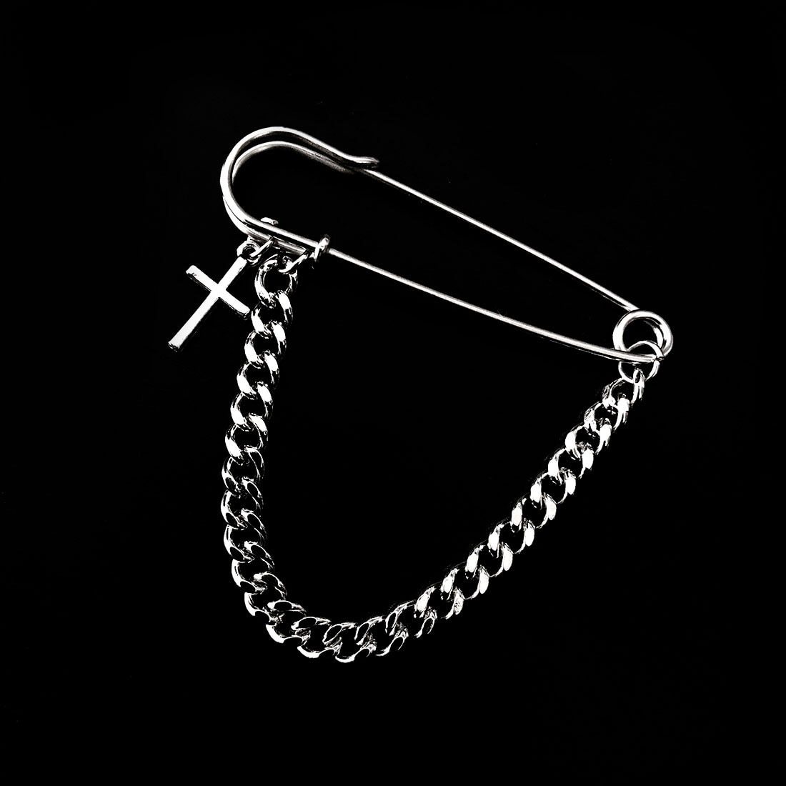 Pin and Chain Brooch - nightcity clothing