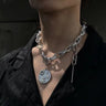 Planetary Gear Chain Necklace - nightcity clothing