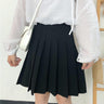 Pleated High-Waist Mini Skirt - nightcity clothing