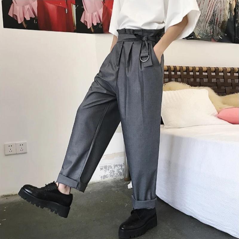 All Cotton Pleated Pants For Men And Women