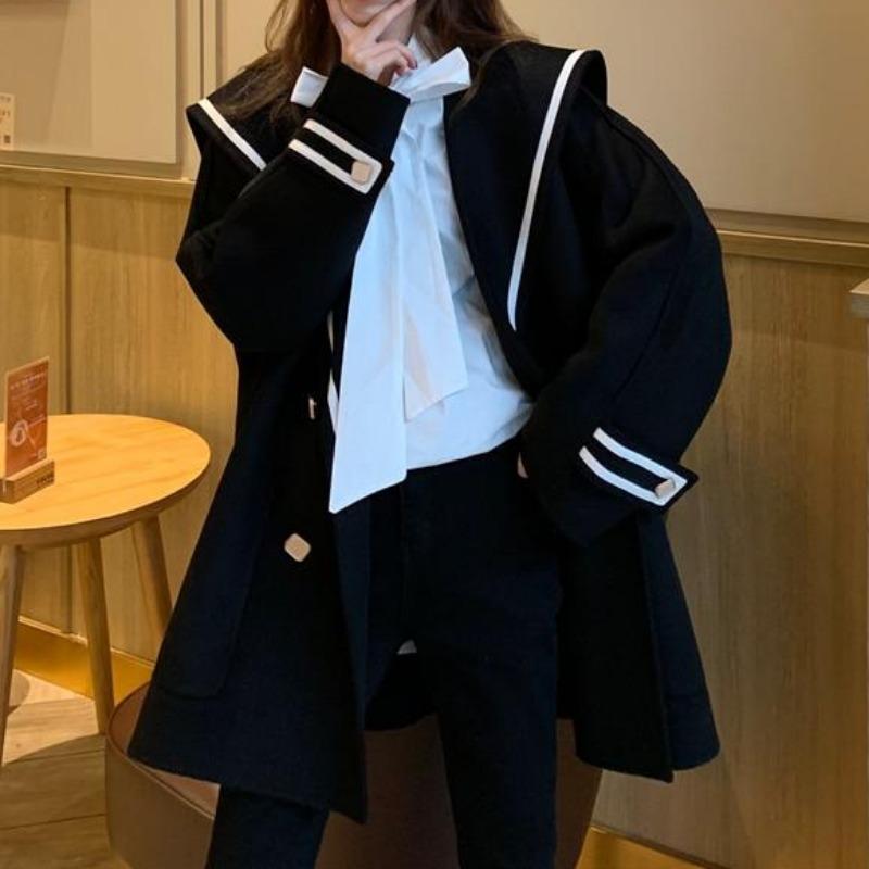Sailor Lapel Coat - nightcity clothing