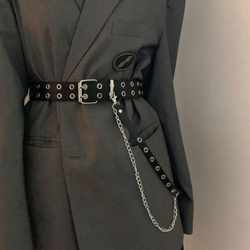 Shoulder Suspended Faux Leather Belt - nightcity clothing