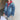 Slim Denim Jacket with Bell Sleeve - nightcity clothing