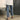 Slim Jeans with Blown Knee and Frayed Ankles - nightcity clothing