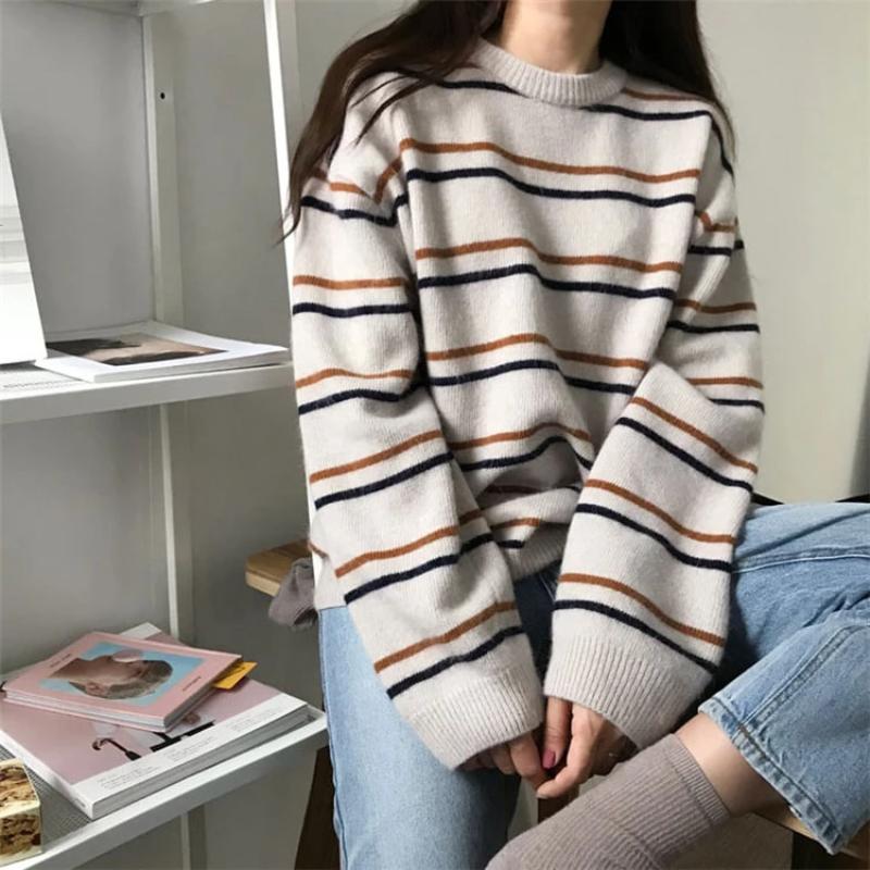 Slim Striped Sweater - nightcity clothing