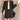 Slim Suit Blazer and Pleated Mini Skirt Two-Piece Set - nightcity clothing