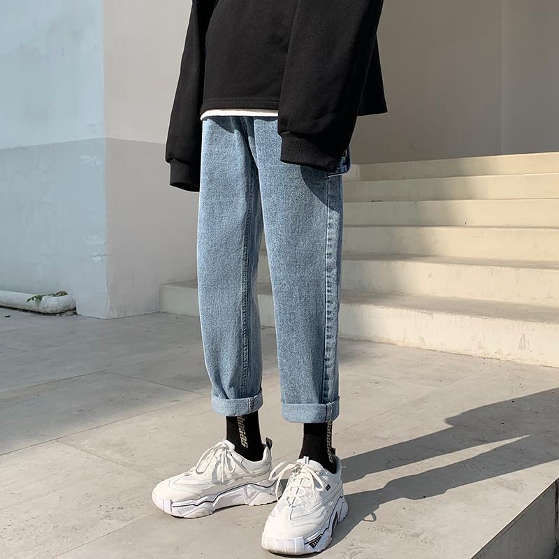 Tapered Strapped Jeans - nightcity clothing