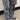 Wide Leg Knee-Blown Ripped Straight Jeans - nightcity clothing