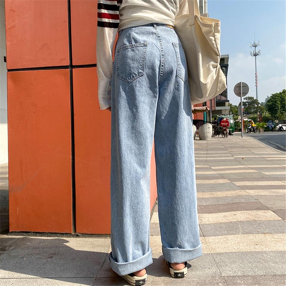 Wide Leg Straight Jeans II - nightcity clothing