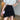 Asymmetric Ruched Mini Skirt - nightcity clothing