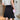 Asymmetric Ruched Mini Skirt - nightcity clothing