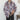 Oversized Floral Print Shirt with Three-Quarter Sleeves II - nightcity clothing
