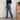 Double Button Straight Fit Denim Jeans - nightcity clothing