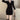Ruched V-Neck Long Sleeve Wrap Dress - nightcity clothing