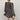 Houndstooth Puff Long Sleeve Mini Dress - nightcity clothing