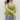 Choker-Neck Ribbed Crop Top and Flare Sleeves - nightcity clothing