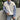 Knit Mock Two-Piece Narrow Striped Shirt - nightcity clothing