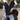 Knit Mock Two-Piece Narrow Striped Shirt - nightcity clothing