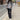 Slim Jeans with Asymmetric Distressed Knee-Blown Rip - nightcity clothing