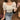 Extra-Slim Puff Sleeve Smocked Crop Top - nightcity clothing